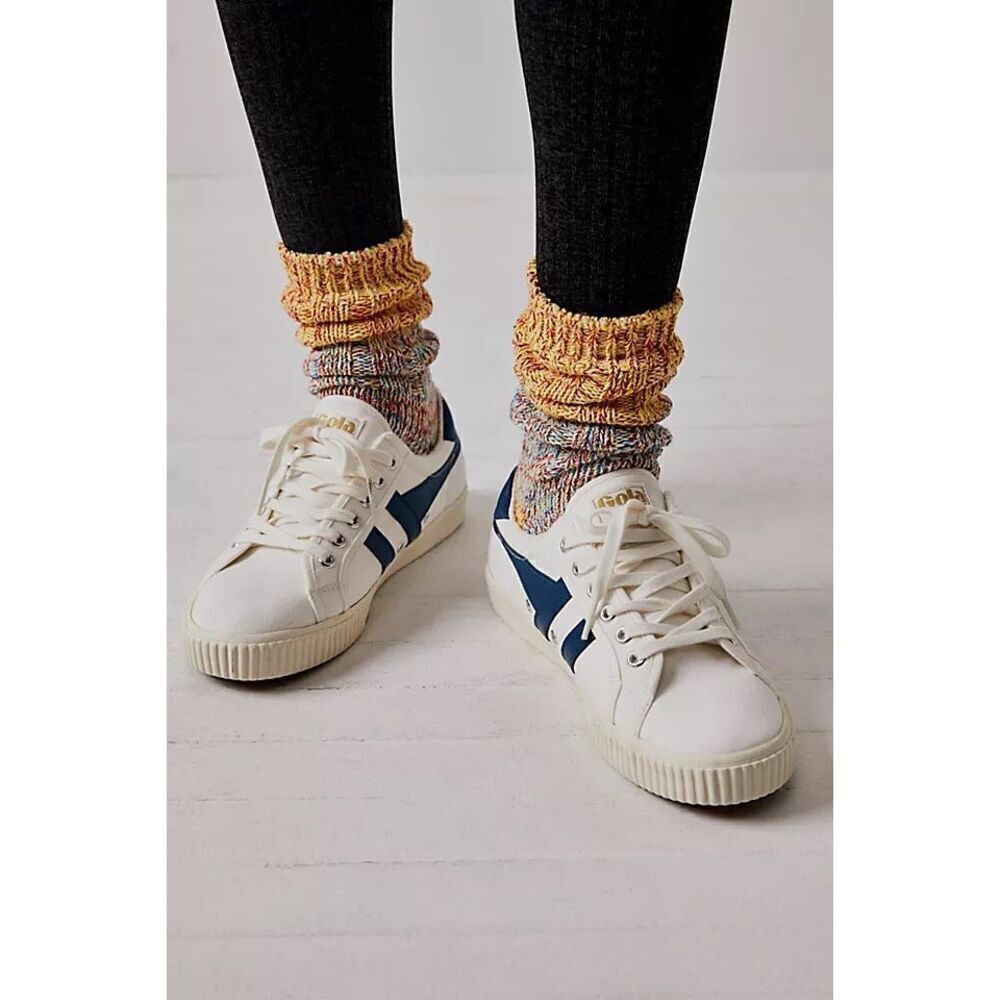 Gola Classics Tennis Mark Cox Sneakers White Blue Men’s 9.5 EU 40.5 New
